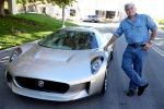 Jaguar C-X75 Concept and Jay Leno 2010 года